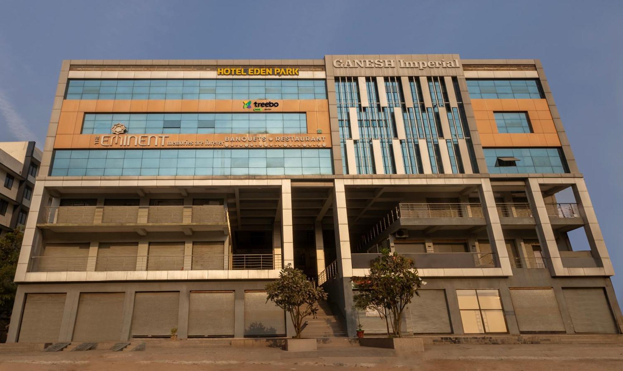 Hotel Treebo Eden Park, Ahmedabad Watuwa Exterior foto